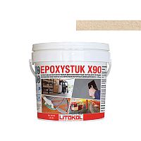 Эпоксидная затирка EPOXYSTUK X90, ведро, 10 кг, Оттенок C.690 Bianco sporco – ТСК Дипломат